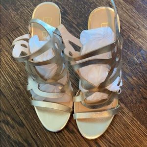 Gold sandals